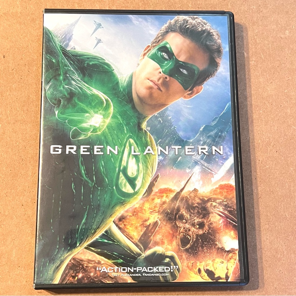 DVD The Green Lantern Super Hero Action Adventure Movie‎ Film